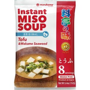 Instant Miso soup with tofu and wakame 152g MARUKOME