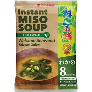 Instant Miso soup with tofu and wakame 152g(8 servings) MARUKOME