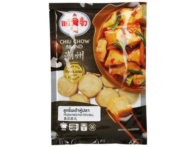 2747 Hitro Zamrznjeni ocvrti ribji tofu (kroglice) 240g CHIU CHOW