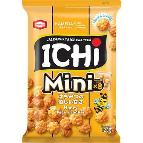 2803 Riževi krekerji z medom 120g KAMEDA
