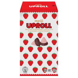Jagodno mlečni čokoladni zavitek 35g MEIJI