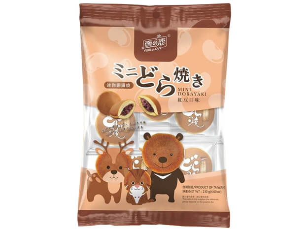Mini dorayaki z rdečim fižolom 130g YUKI&LOVE (1)