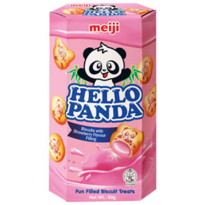 Piškoti jagodni HELLO PANDA 50g MEIJI