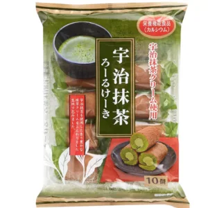 Biskvitne rolice Matcha 140g YAMAUCHI