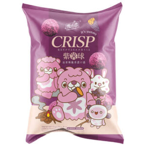 Koruzni čips z okusom vijoličnega jama in sladkega krompirja 55g YUKI&LOVE
