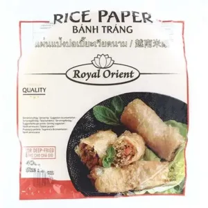Rižev papir za cvrtje 22cm 400g ROYAL ORIENT