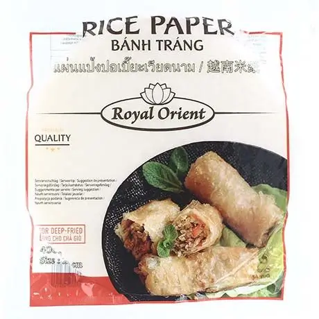 3056 Rižev papir za cvrtje 22cm 400g ROYAL ORIENT