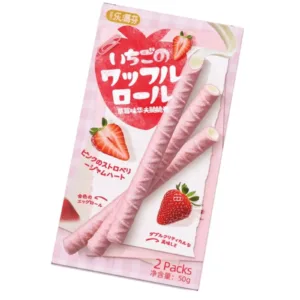 Jagodni vafelj rolice  52g LEMANFEN