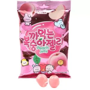 Mehki gumijasti bonboni z okusom breskve 76g BT21