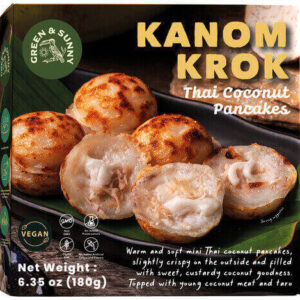 Hitro zamrznjene Tajske palačinke s kokosom 180g GREEN & SUNNY