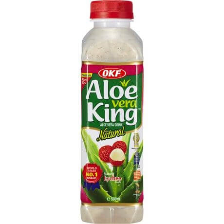 3123 Pijača z aloe vero z okusom ličija 500ml OKF