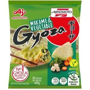 Gyoza z zelenjavo, tofujem in wakame algami 400g AJINOMOTO