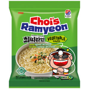 Instant pšenični rezanci z okusom zelenjave 113g CHOI'S