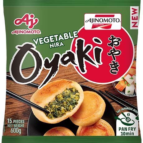 3139 Hitro zamrznjeni Japonski cmoki s Kitajskim drobnjakom in sojino omako 600g AJINOMOTO