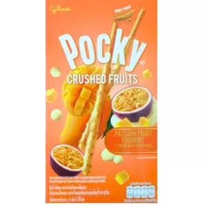 Pocky z okusom pasijonke in jogurta s koščki manga 38g GLICO