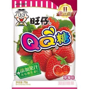 Gumijasti bonboni z okusom jagode 70g WANT WANT