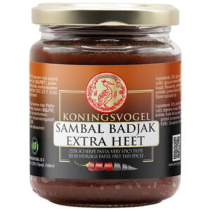 Čili pasta Sambal Badjak (pekoča) 280g KONINGSVOGEL