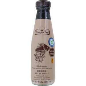 Sladka temna sojina omaka (Ketjap Manis) 200ml MEGACHEF