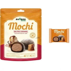 Mochi z okusom slane karamele 180g BAMBOO HOUSE