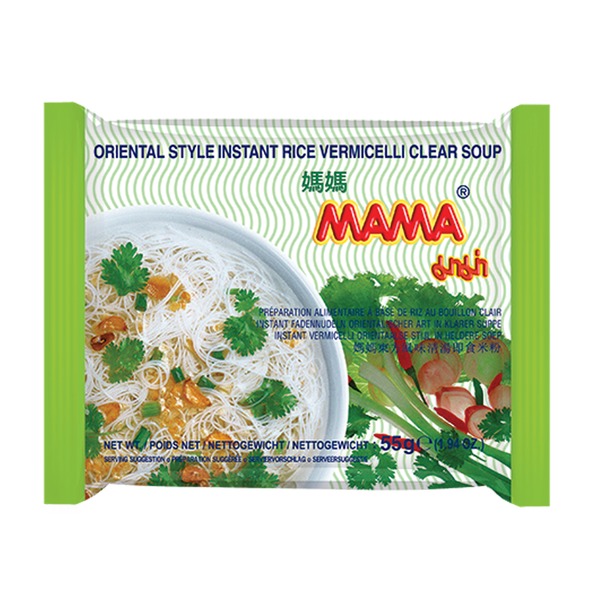 3146 Instant bistra juha z vermicelli rezanci po orientalsko 55g MAMA - slika 1