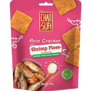 Riževi krekerji z okusom rakcev 50g CHAOSUA
