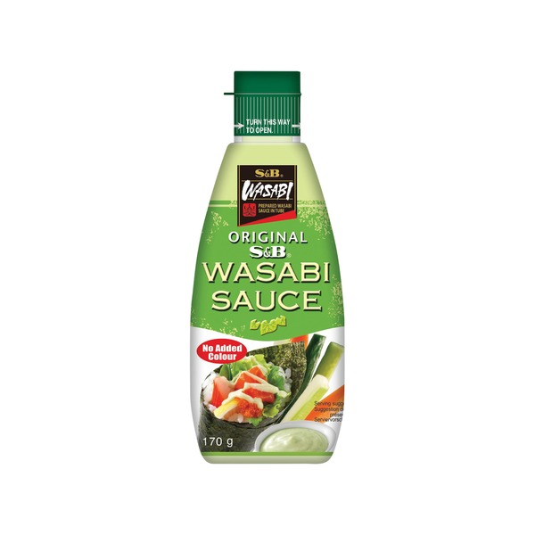 50113 Wasabi sauce 170g S&B - Image 1