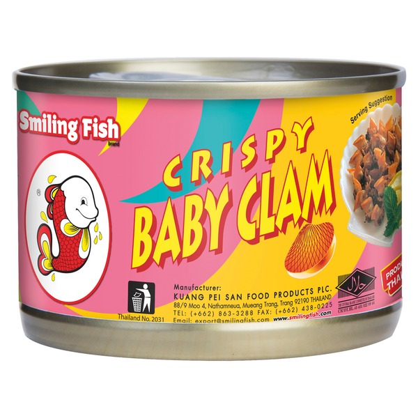 6189 Crispy young clams 30g SMILING FISH - Image 1
