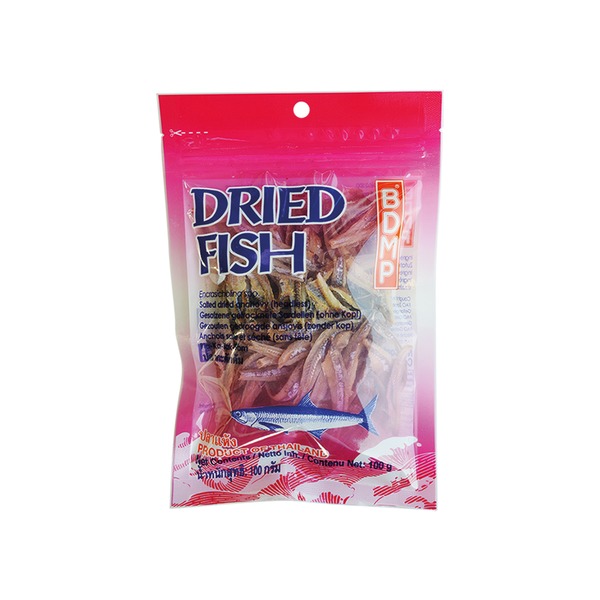 6297 Posušeni slani Inčuni (brez glave) 100g BDMP - slika 1