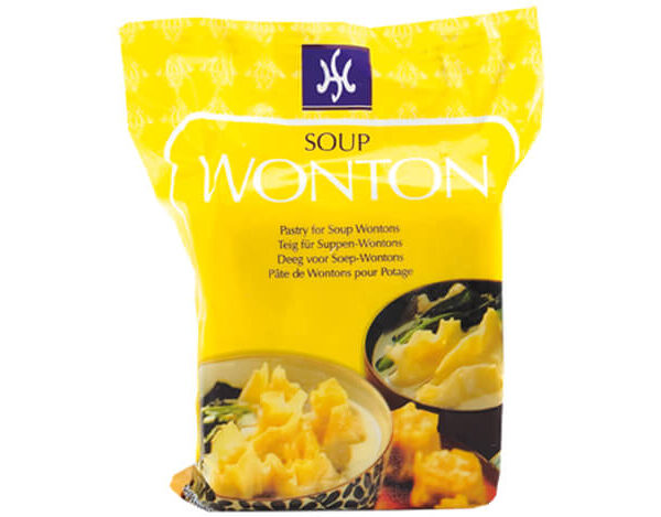 Hitro Zamrznjeno listnato testo za pripravo ocvrtih Wonton cmokov 500g HS
