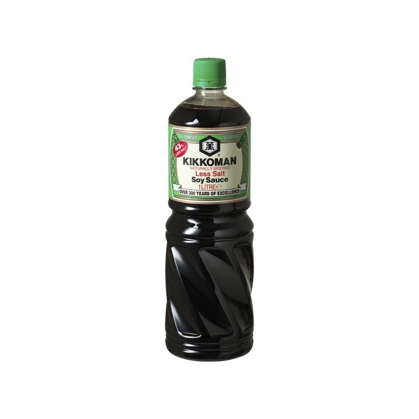 8299 Soy sauce with less salt 1L KIKKOMAN - Image 1