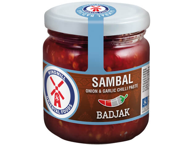 Čili pasta Sambal Badjak 200G WINDMILL (1) Čili pasta Sambal Badjak 200G WINDMILL - slika 1