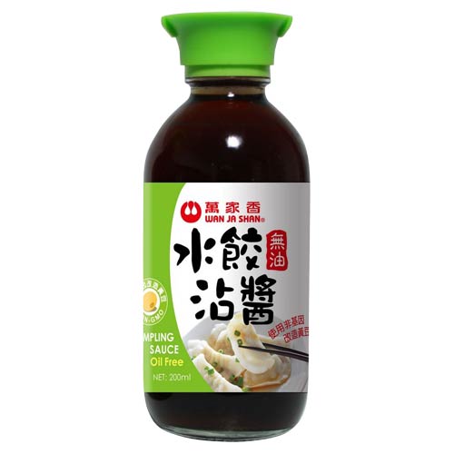 Dumpling_Sauce-oil-frei Sauce for dumplings 200ml WAN JA SHAN - Image 1