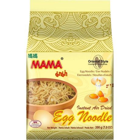 Instant jajčni rezanci 200g MAMA Instant jajčni rezanci 200g MAMA - slika 1