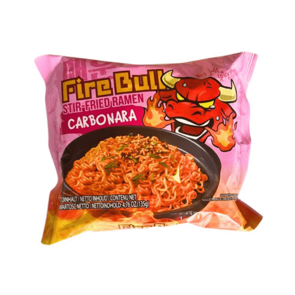Instant rezanci Beef Carbonara 135g FIREBULL