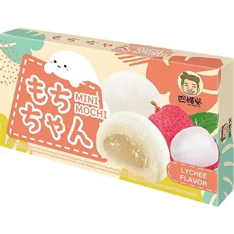 Mini mochi z okusom Liči 80g SZU SHEN PO Mini mochi z okusom Liči 80g SZU SHEN PO - slika 1