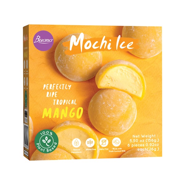 Mochi mango Mochi ice cream mango 156 g BUONO - Image 1