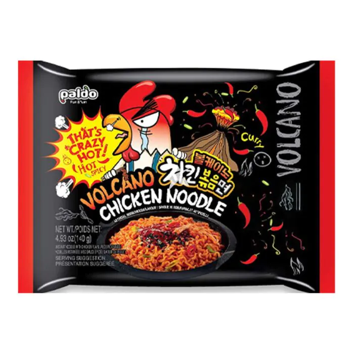 Paldo vulcano Instant noodles volcano chicken 140g PALDO - Image 1