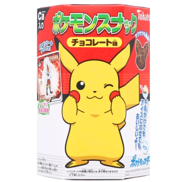 Pokemon keksi z okusom čokolade 23g TOHATO