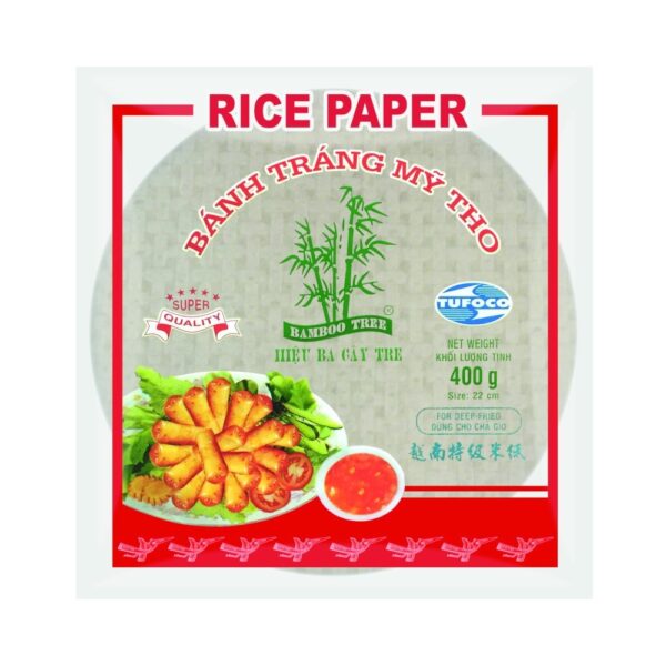 Rižev papir za cvrtje 22cm 400g BAMBOO TREE