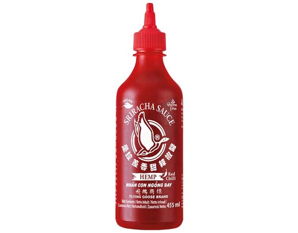 Sriracha Chilli Sauce Hemp 455ml Flying Goose