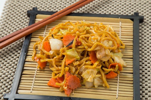 Yakisoba japonska hrana