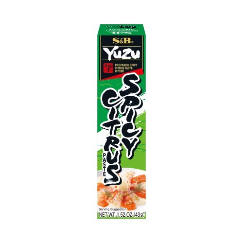 Yuzu pasta pekoča 43g S&B Yuzu hot paste 43g S&B - Image 1