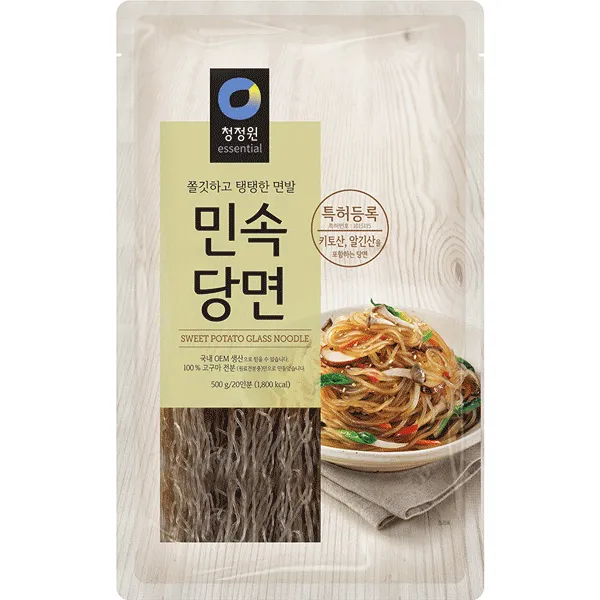 chungjungone-minsok-dangmyun-glass-noodle-300g Sweet potato vermicelli 1kg CHUNG JUNG ONE - Image 1