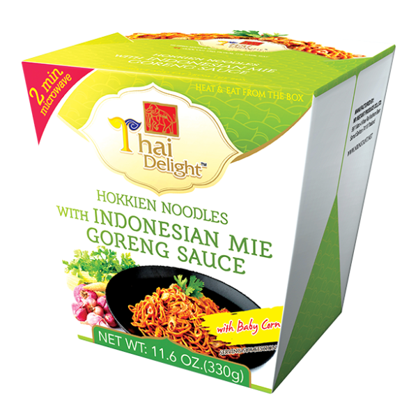 Hokkien rezanci z Indonezijsko Mie goreng omako 330g THAI DELIGHT