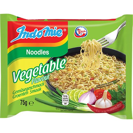 7467-2 Instant juha z rezanci okus zelenjava 75g INDOMIE - slika 1