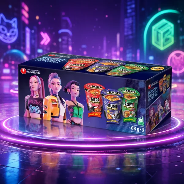 Instant rezanci Demon Hunters Mix 3x68g NONGSHIM